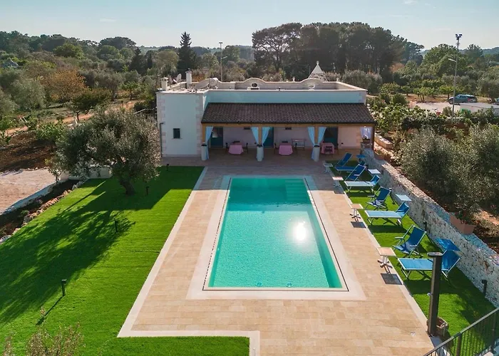 别墅 Trullo Blue 切列梅萨皮卡