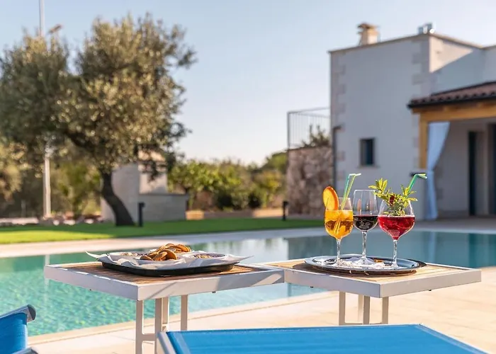 别墅 Trullo Blue 切列梅萨皮卡